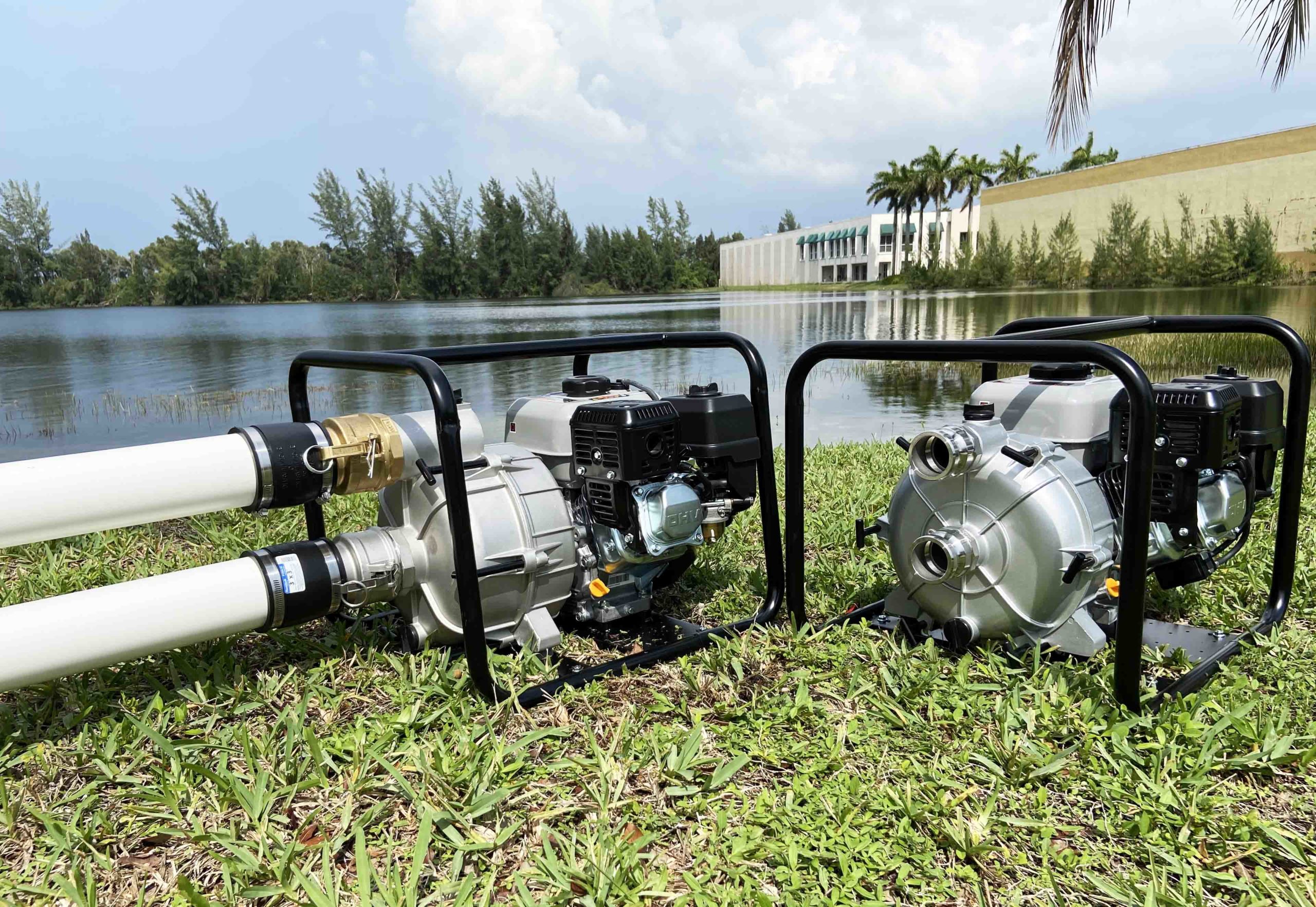 Full Trash Gas Powered Water Pump - 9245 GPH, 195cc Engine , 2" ports - Model#TG20 - Image 4
