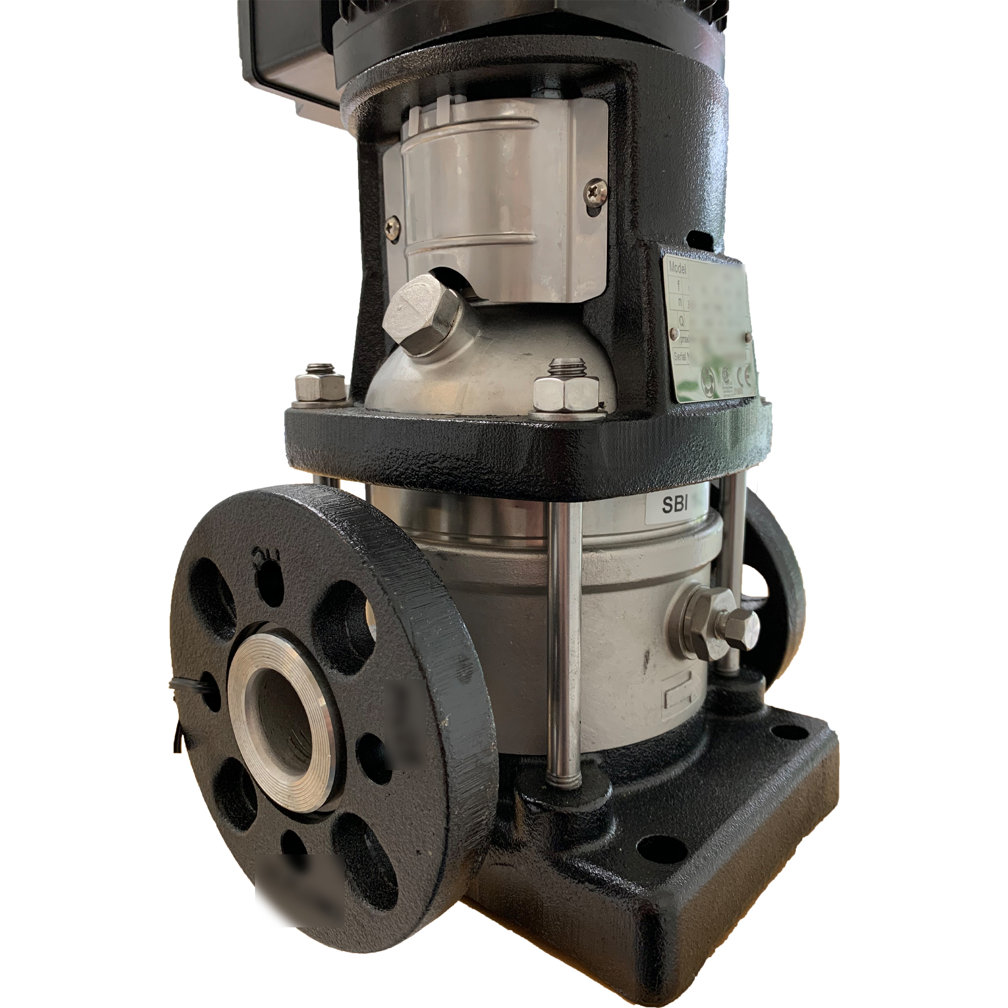 Vertical Multistage Centrifugal Pump, 1HP, 780 GPH, 110/220V, 1PHASE, Model GSBI 1-8, SS304 - Image 5