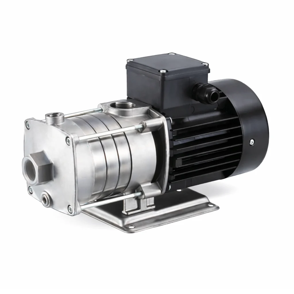 CBI 2-20 Multi-Stage Horizontal Water Pump — 1062 GPH, 0.6 HP, 220/460 Volts, 3P