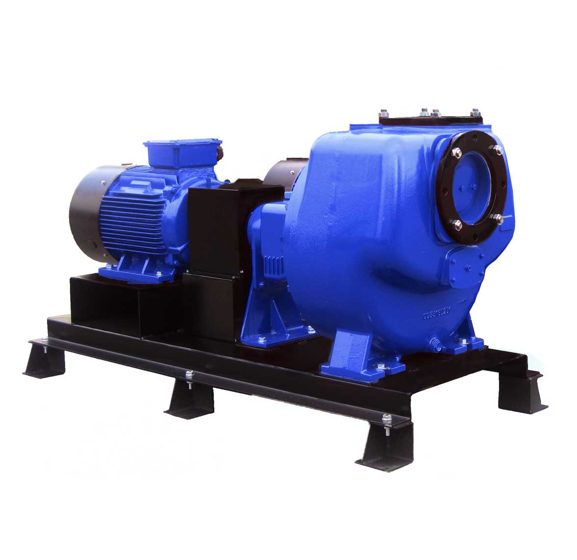 Bare-Shaft Self-Priming Trash Pump - 10 HP, 25620 GPH, 220/460V, 3P - 3600 RPM - 60Hz
