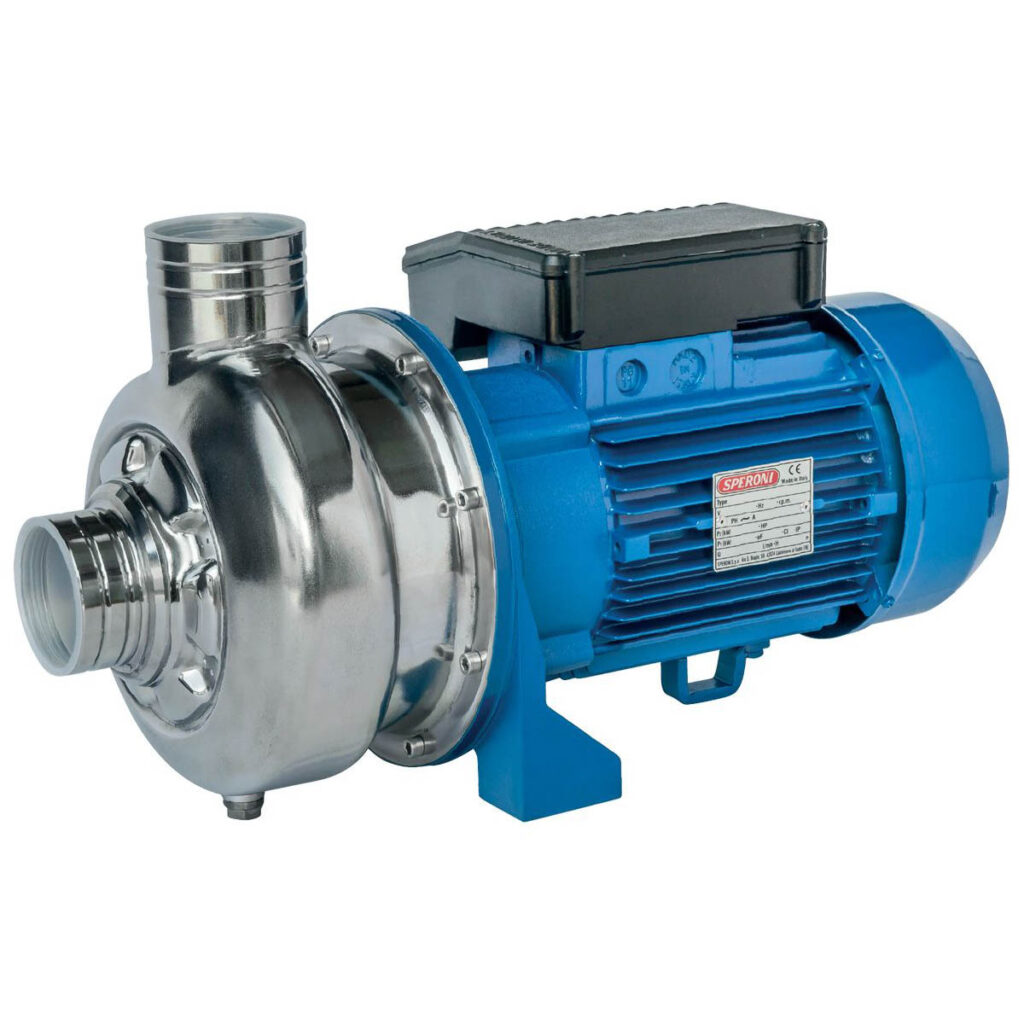 Open Impeller Centrifugal Water Pump 14220 GPH - 2HP - WX300-A/1.5 - SS304 - 230/460V, 3Phase
