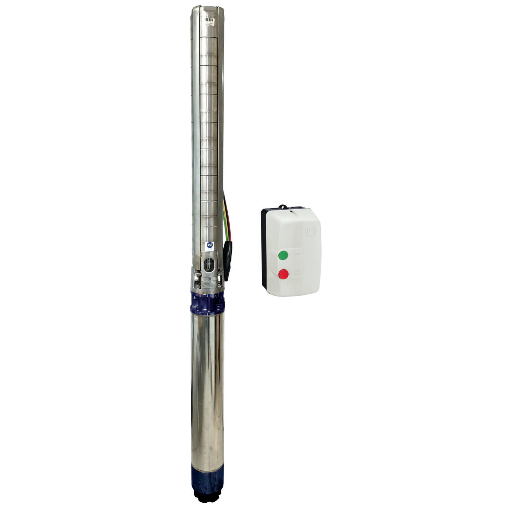 Gol Pumps 6in. Stainless steel Deep Well Submersible Pump 3PH, 460V, 12000 GPH, 20 HP, Model# A6X30CR17/9