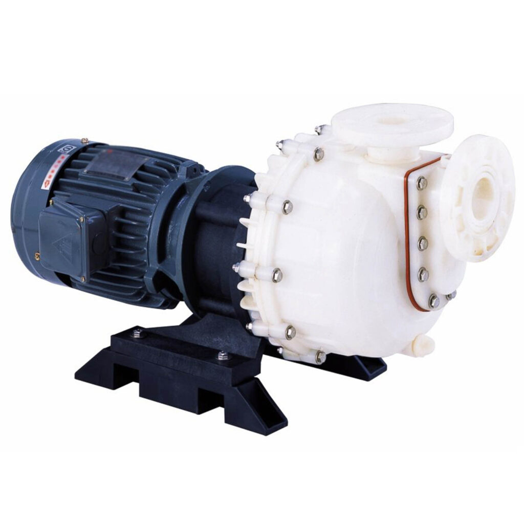 GPD-232F Chemical Pump - 2HP, 230V , 3P, 6000GPH - PVDF