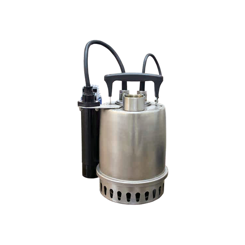 Automatic Drainage Submersible Pump X1-03M32 - 2550 GPH, 0.33HP, 1-1/4", 220V, SS316