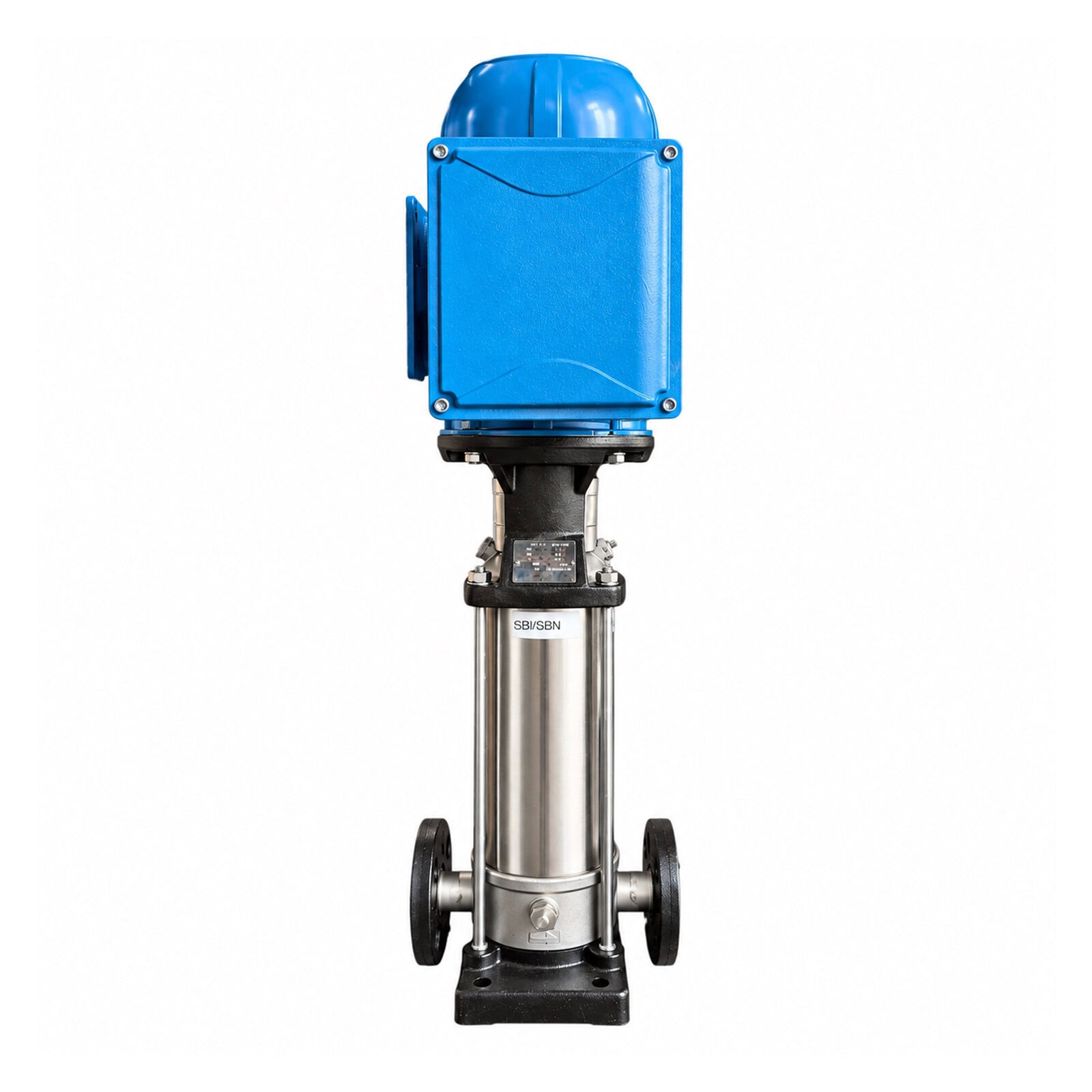 GPTCO Vertical Multistage Centrifugal Pump, 3HP, 1410GPH, 1PHASE, Model SBI 3-17, SS304 , Nema