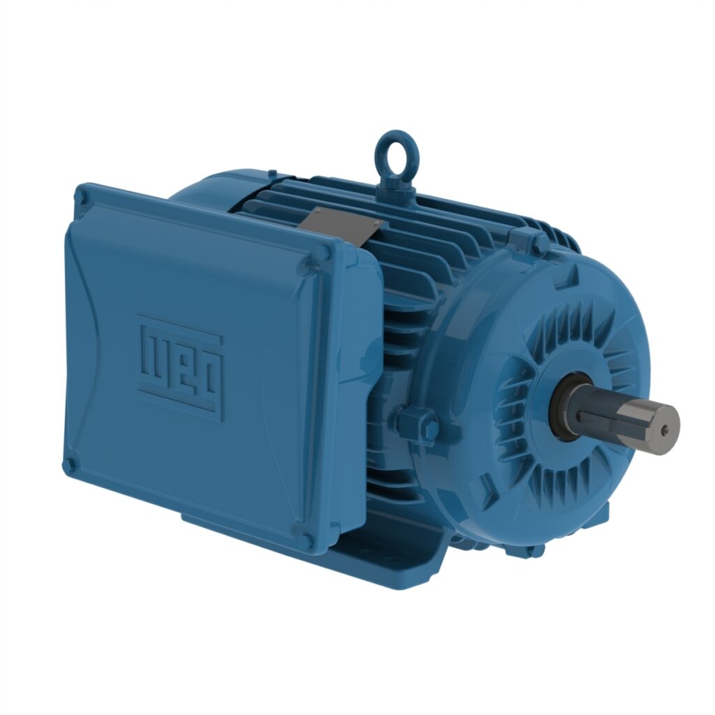 WEG Motor W22 - 14 HP, 230V - 1Ph, 1730RPM, TEFC, Foot-mounted, Model 01418ES1D215TZ-W22