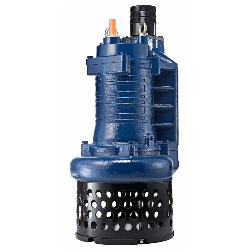 Heavy Duty Strainer and Agitator Slurry Sewage Pump – 26940GPH, 7.5HP, 460V, 3P, Model Stormy 355S