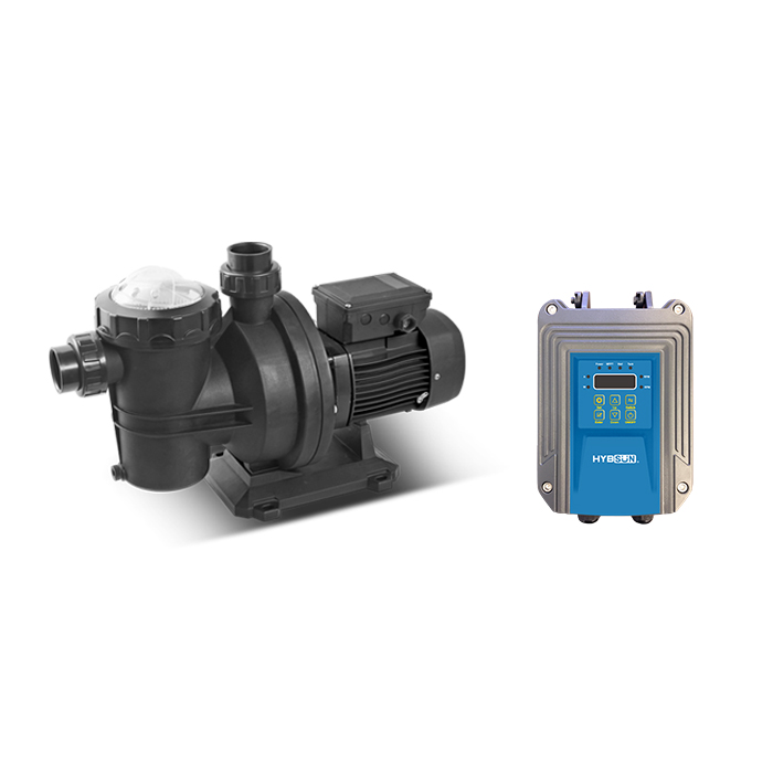 Brushless Solar Swimming Pool Pump with Controller - 72V, 1200watts, 8190GPH, Model# SSP1200-19/31C