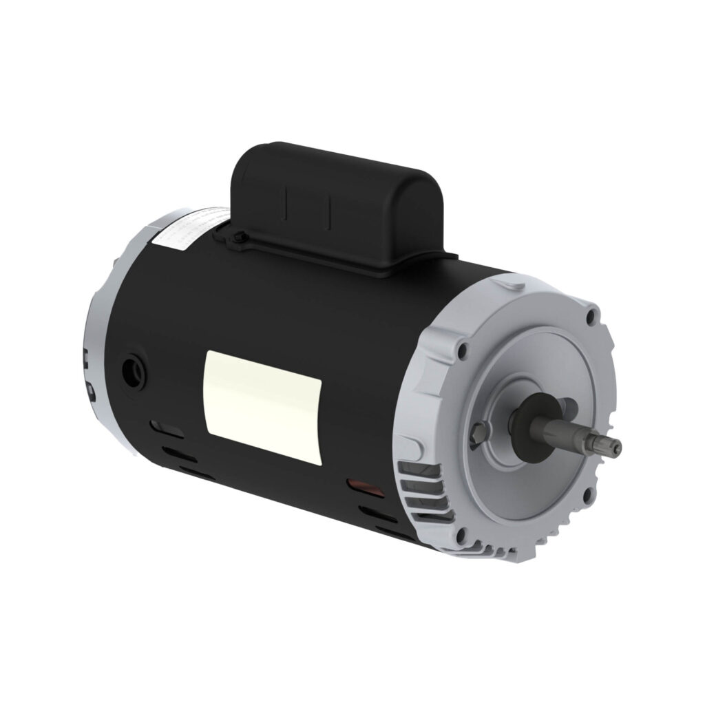 WEG 00156OS1BJPR56J-S Rolled Steel Motor 1.5 HP 2P(3600RPM) 56J Frame, Single Phase, 115/208-230 V 60 Hz IC01 - ODP - Footless