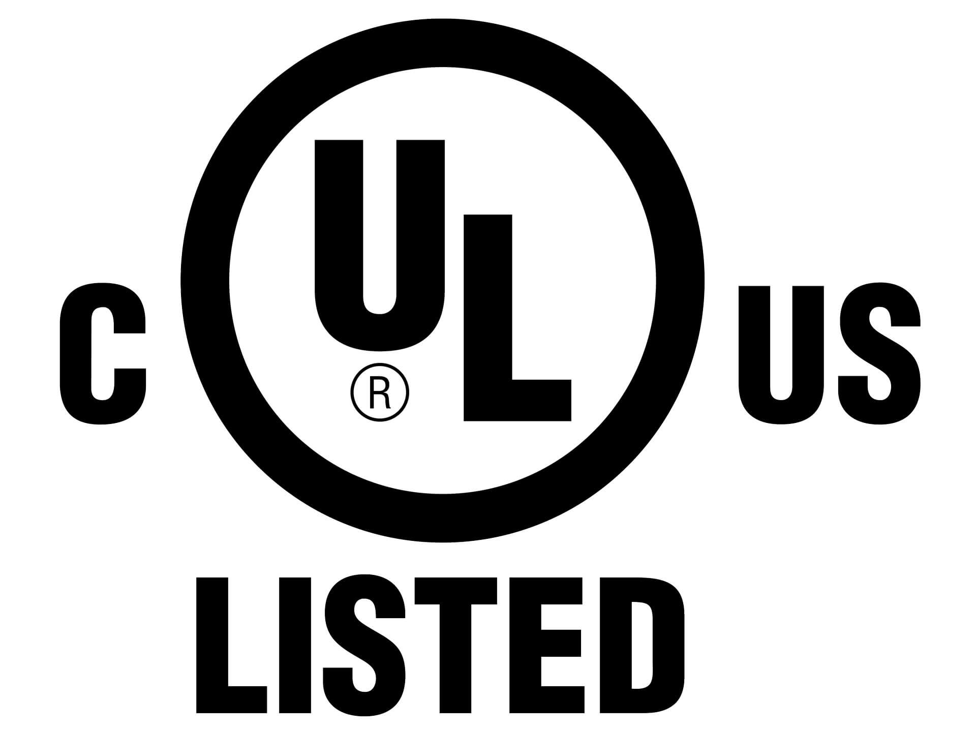 UL Listed Certification