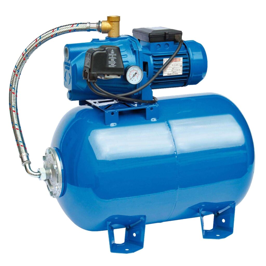 SPERONI 1.5HP Water Booster Pump with pressure tank , 2376GPH, 220V , Model CAM152/60