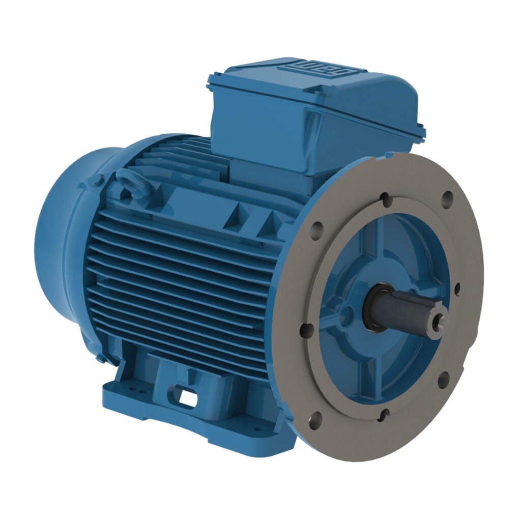 WEG Multimounting IEC Motor - 2HP, 230/460V - 3Ph, 1755RPM, Model 00158ET3FAL90SF3-W22