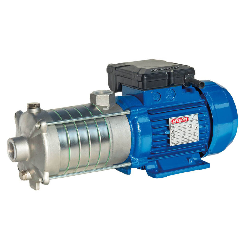 Horizontal Multistage Water Pump — 2110 GPH, 1.5HP, 230V, 1P – SPERONI RSXM 4-3