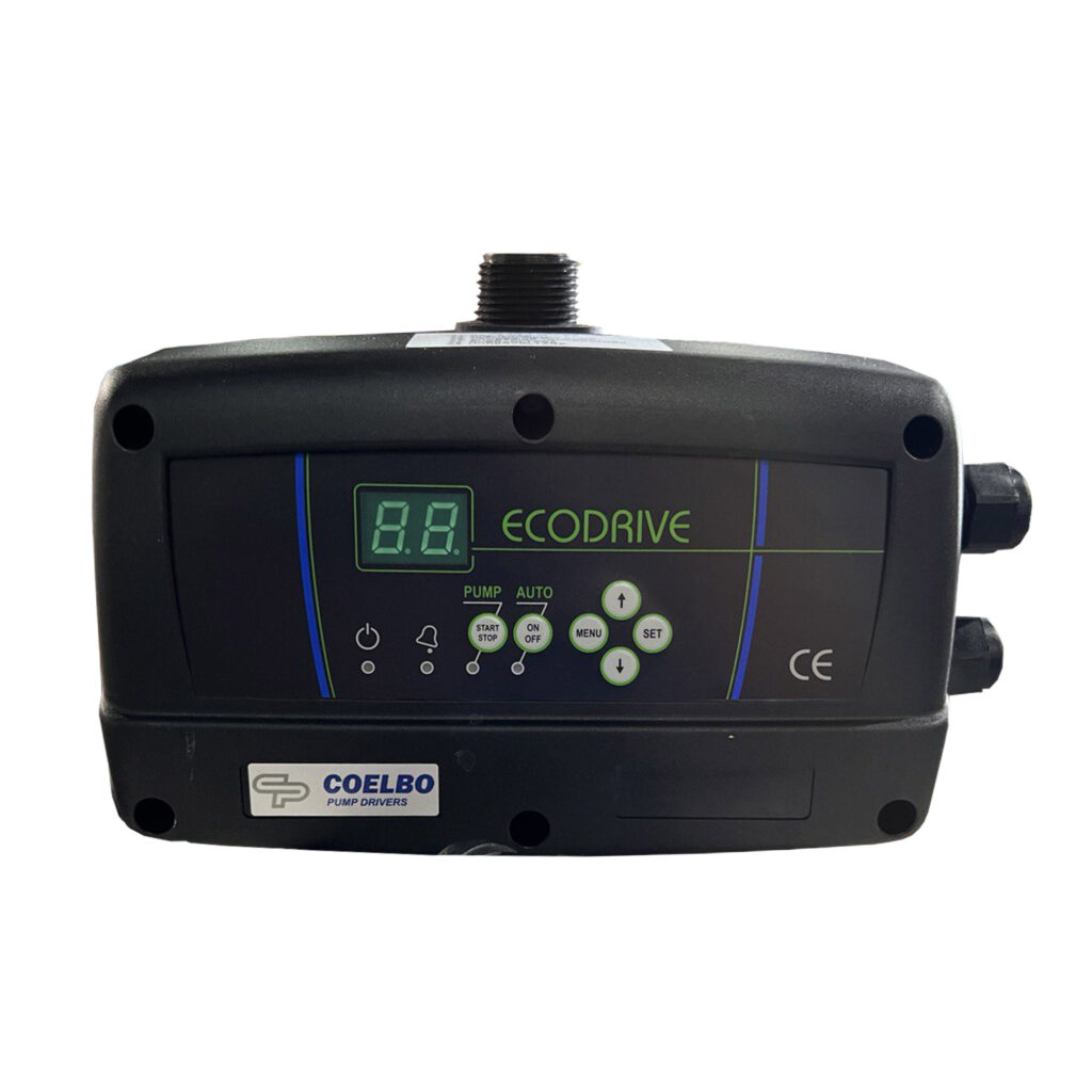 COELBO Driver for one single phase pump with variable speed, 220V, 1PHASE, 116 PSI, IP65, Model ECODRIVE