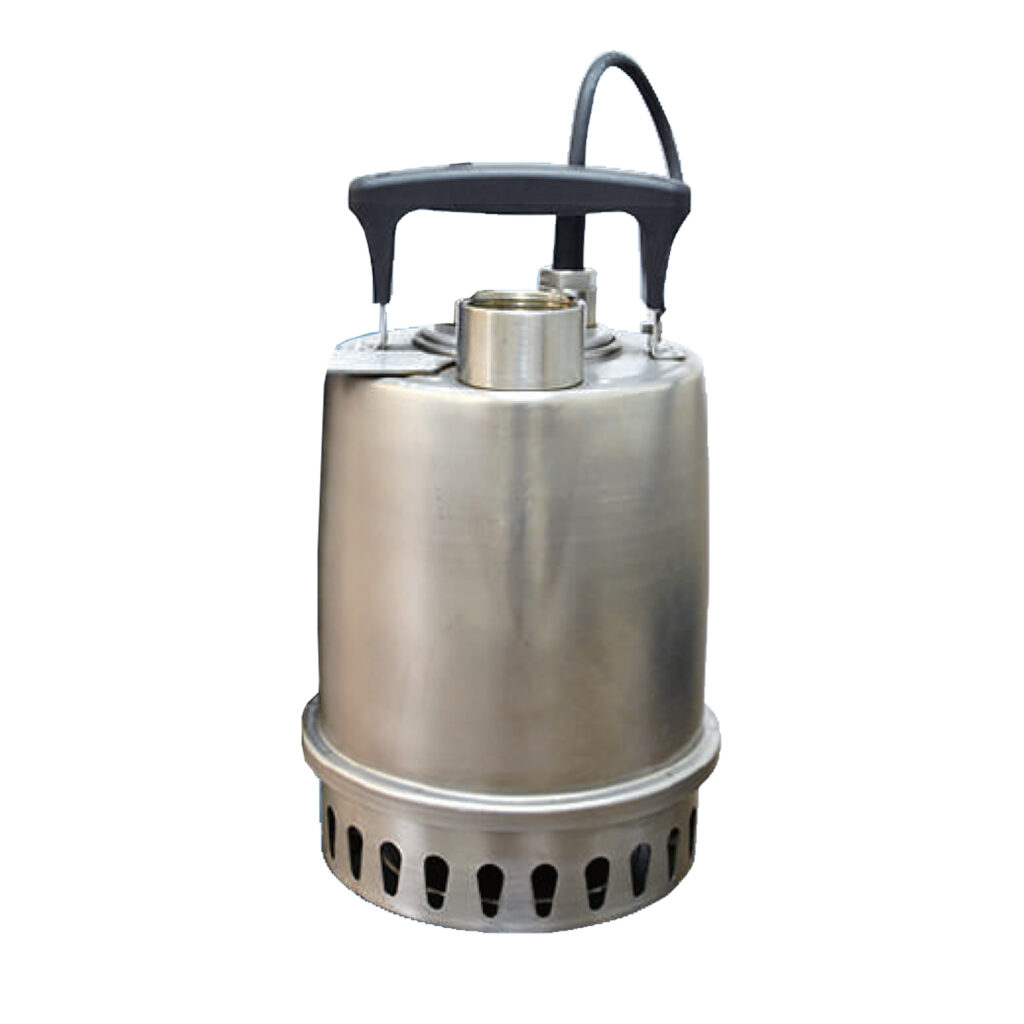 Manual Drainage Submersible Pump X1-03M32 - 2550 GPH, 0.33HP, 1-1/4", 110V, SS316