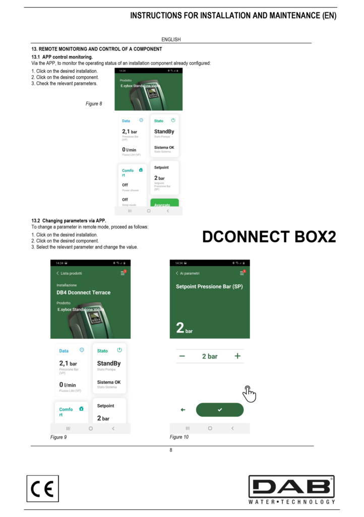 DCONNECT BOX2 Instructions