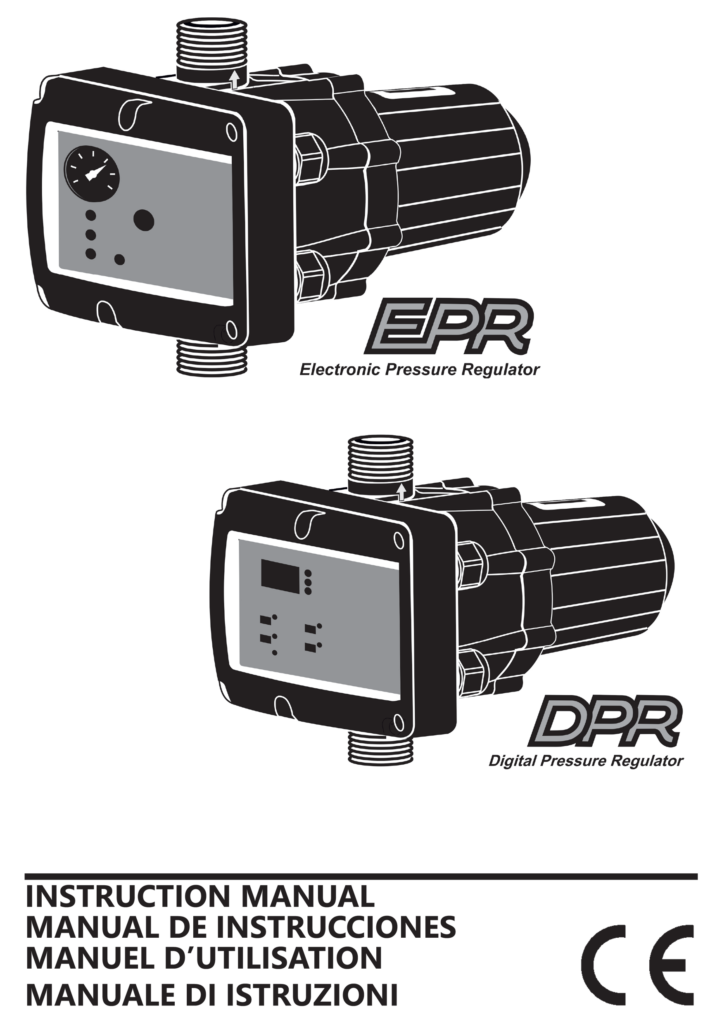 EPR - DPR PRESSURE REGULATOR
