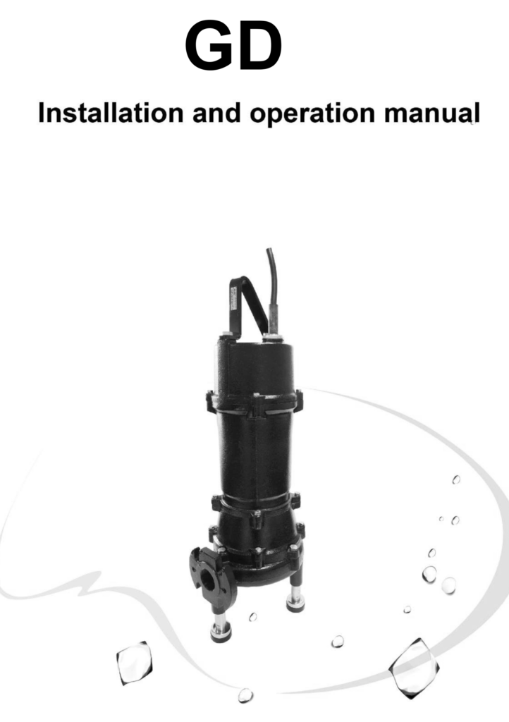 GD Installation and Operation Manual