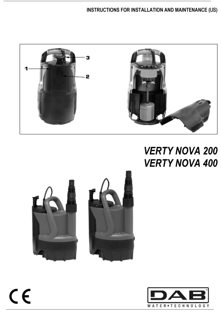 VERTY-NOVA Instructions