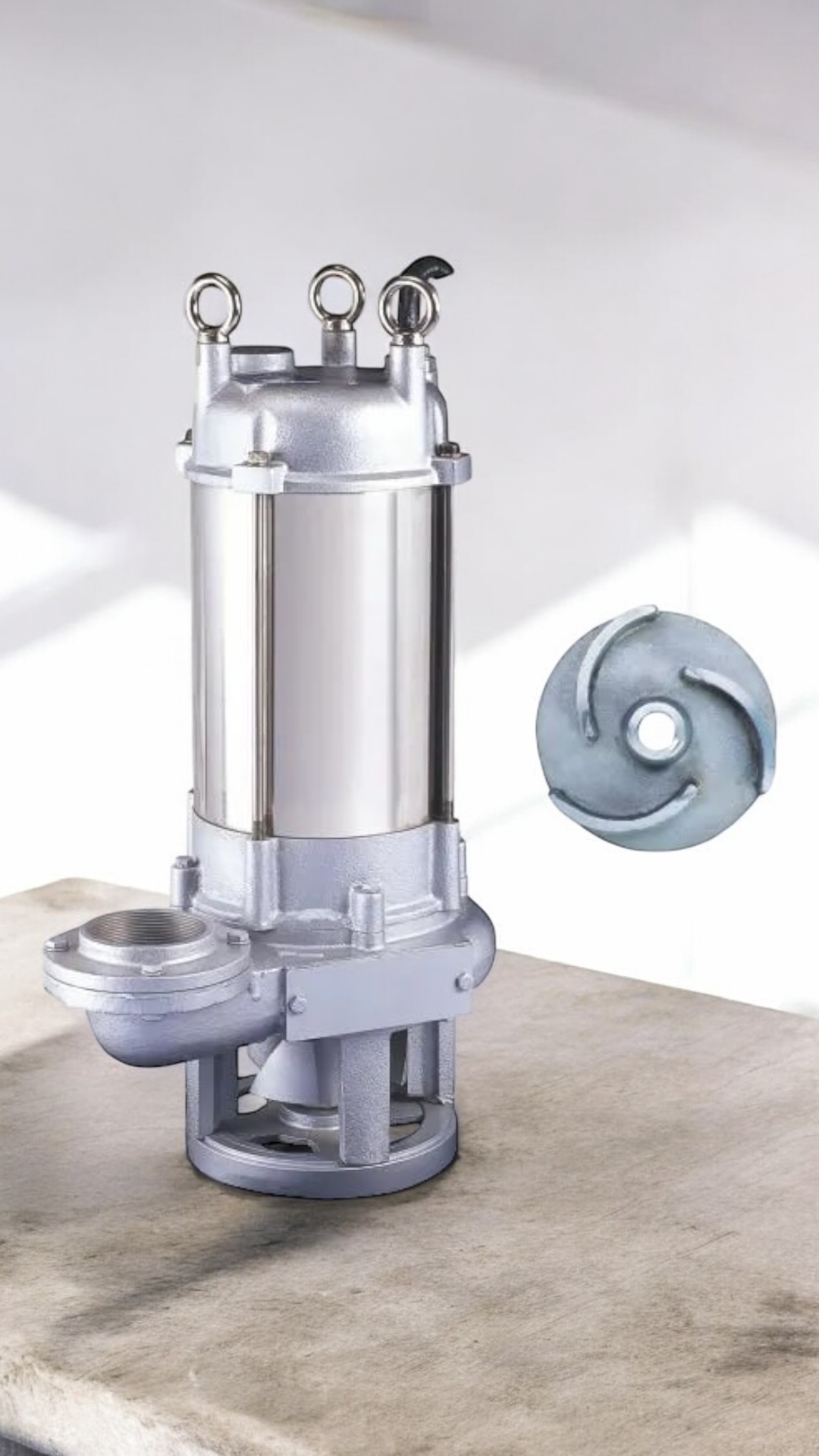 GPT Sewage Pump, Grinder Pump - 20,580GPH, 7.5HP, 230V, 3P, Model: GPQ-732 - Image 3