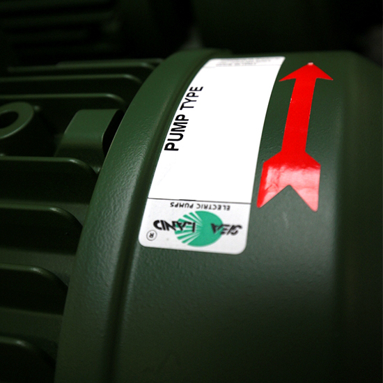 SeaLand MonoBlock Centrifugal water pump, 20 HP, 230/460V, 3PHASE, 60Hz, Model CN 40 250 A - Image 3