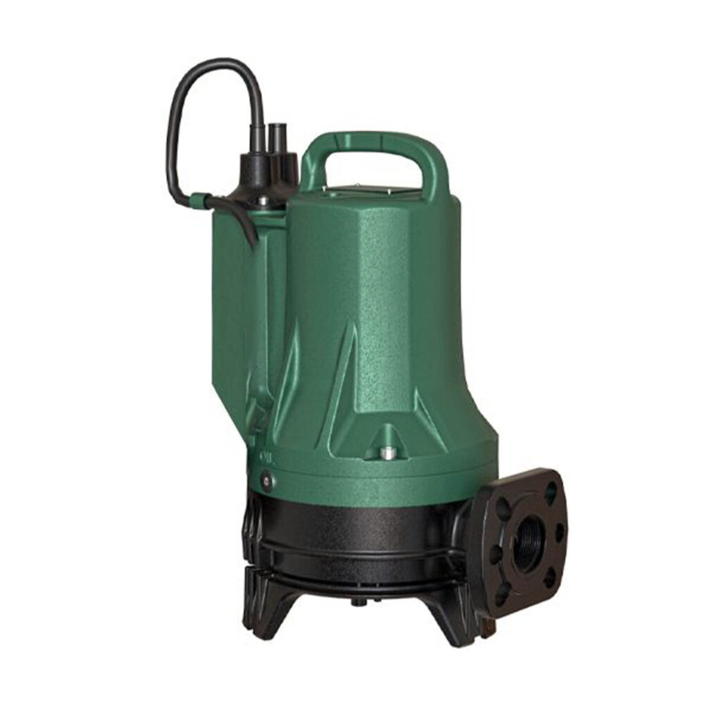 DAB Sewage Grinder Pump, 1.5HP, 4500GPH, 220V, Model FX 15.11 MNA