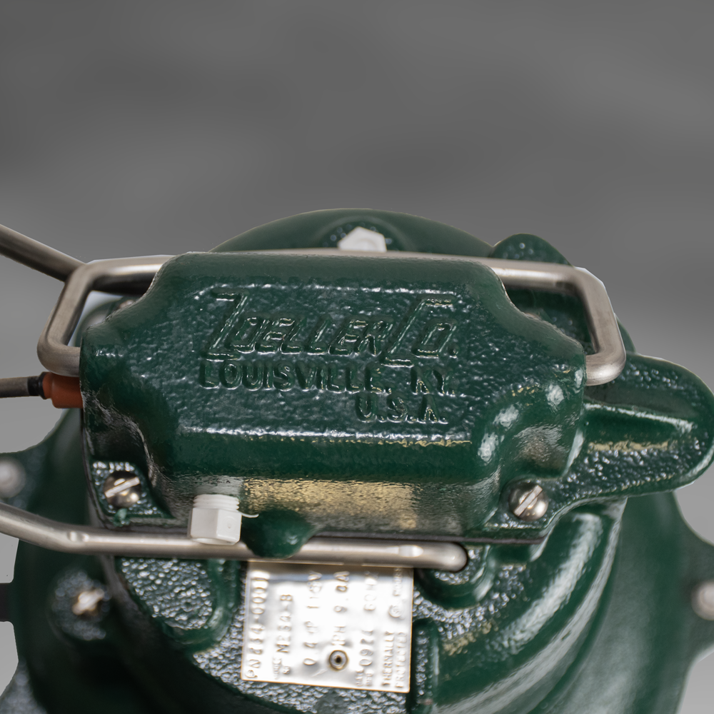 ZOELLER Automatic Sewage Pump 4/10 HP, 90gpm @ 5 Ft. of Head, Cast Iron, 115V, 1Phase, Model M264 - Image 4