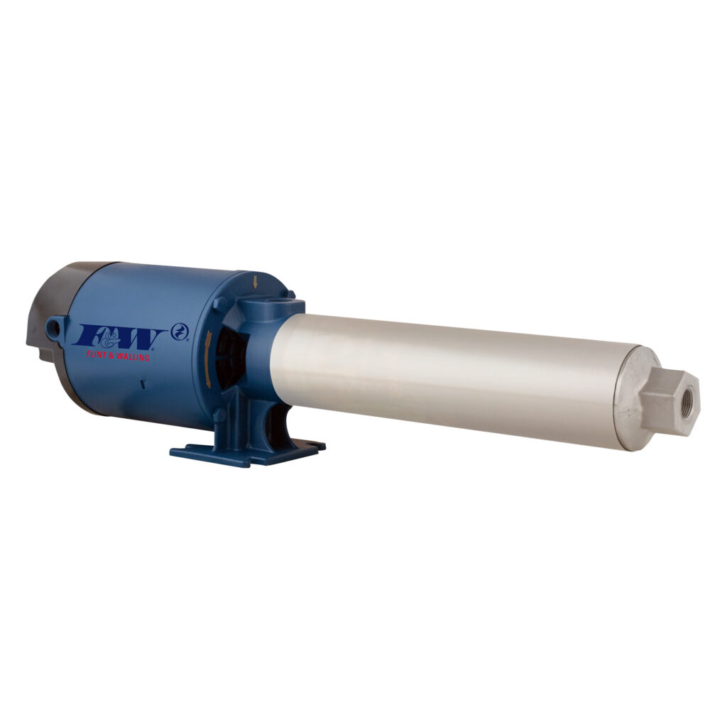 Flint & Walling Multistage Booster pump, 2HP, 115/230V, 1 Phase, 11 stages , 1 inch NPT , Model PB2711C201