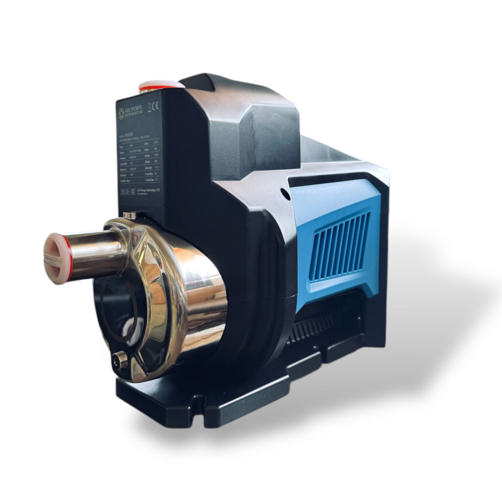 GPTCO Household Intelligent inverter Booster Pump 1.2HP, 208-230V, 1Phase, 15 GPM @ 60PSI, Model GAM 880, 1"x1"