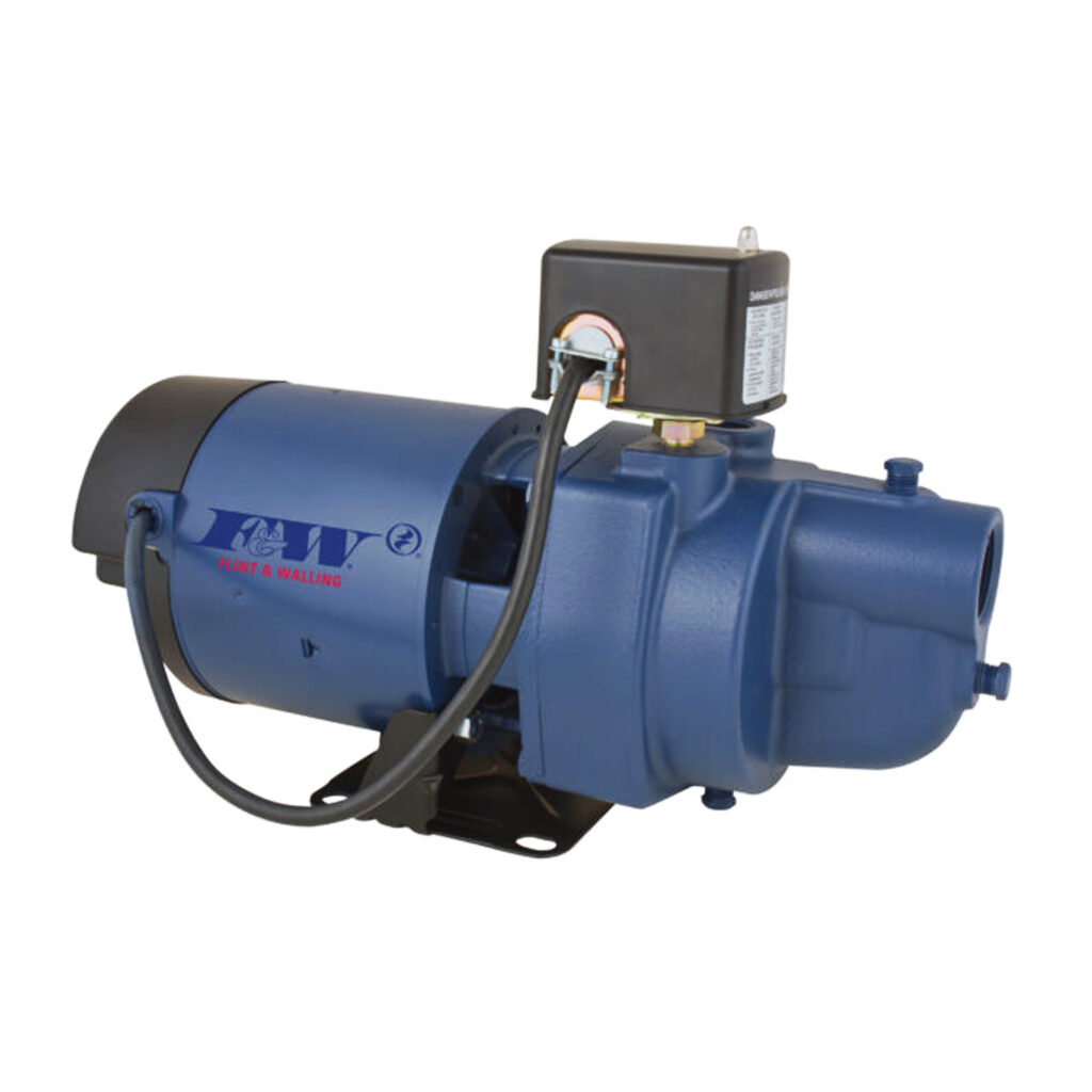 Flint & Walling Shallow Well Jet Pump, 1HP, 115/230V, 1Phase Model EK10S