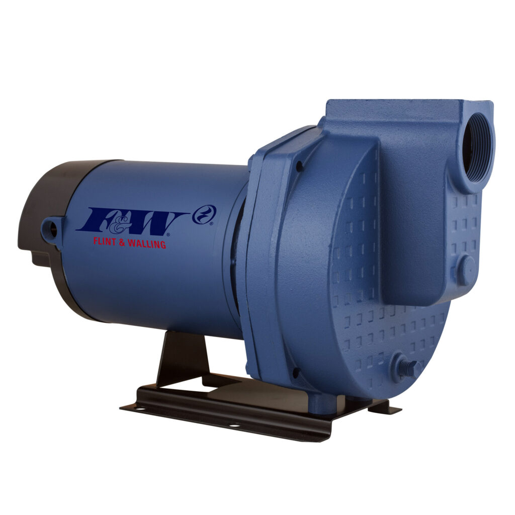 Flint & Walling Self-Priming Lawn Sprinkler Pump , 1.0HP, 115/230V, 1Phase Model SPJ10P1
