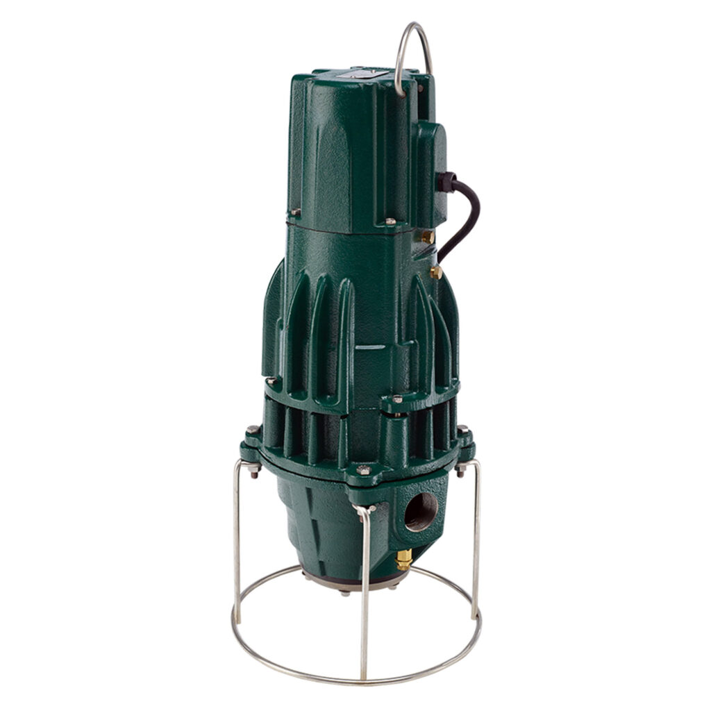 ZOELLER E810 Grinder Pump 1HP, 12gpm @ 80 Ft. of Head, 230V, 1Phase, Model E810-0004 with 20ft. Cord (Shark Series)