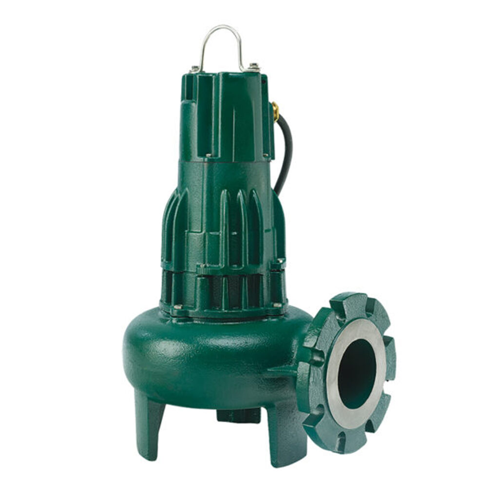 ZOELLER Sewage Pump 3 HP, 370gpm @ 5 Ft. of Head, 230V, 1Phase, Model WD4405 with 20ft. Cord