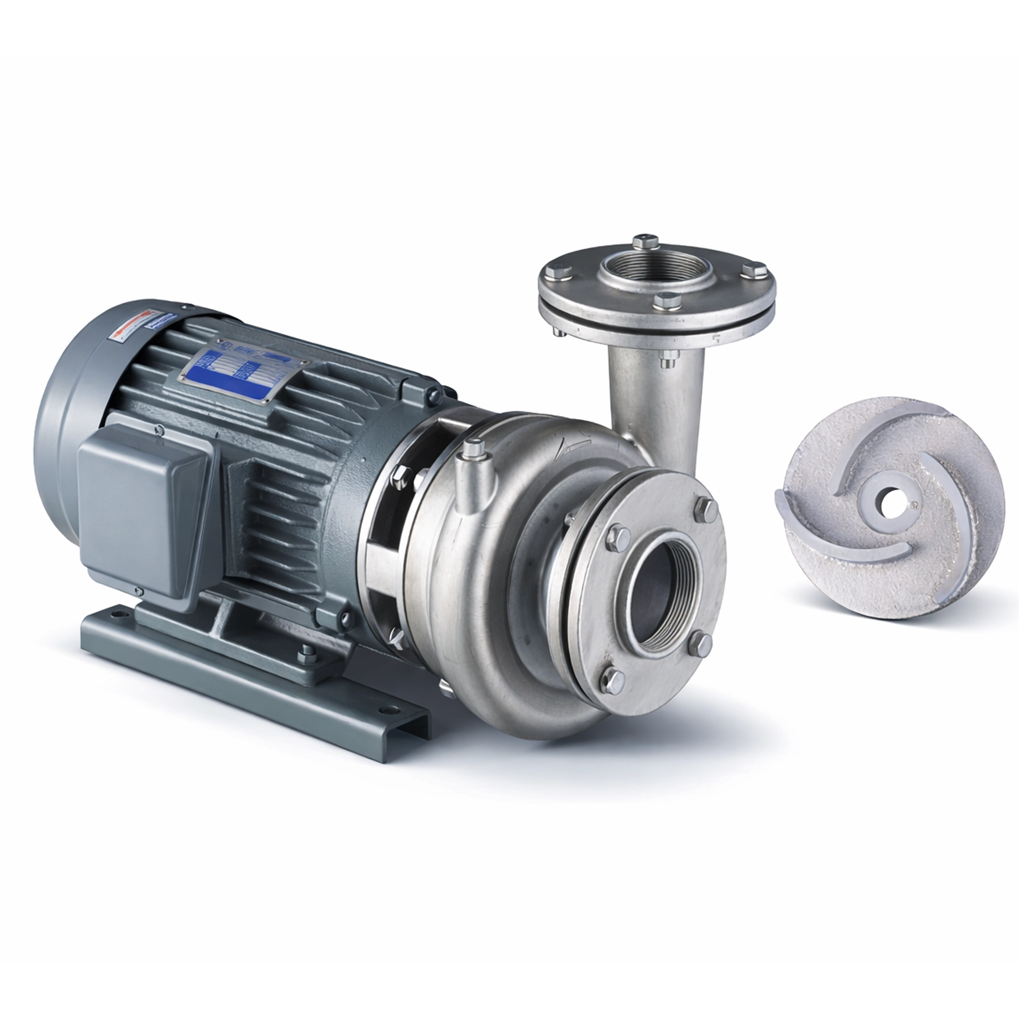 GVCQ close coupled centrifugal pumps stainless steel 316 by G.P.T.CO