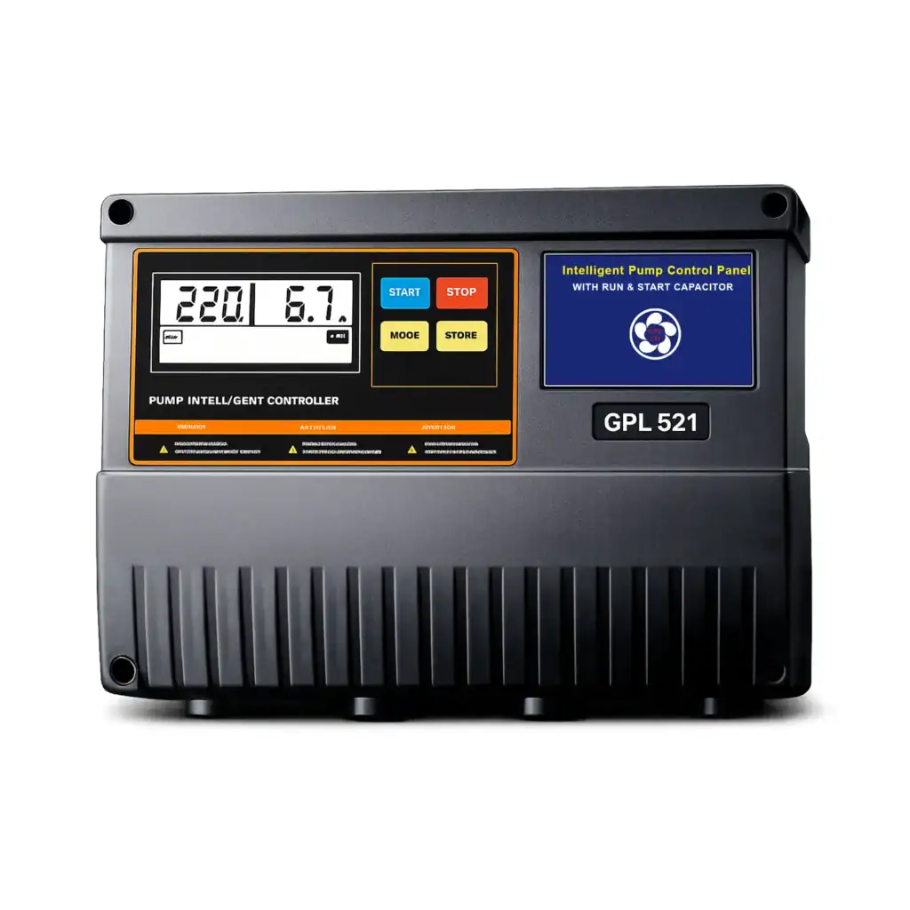 GPL 521 Intelligent Pump Controller Panel for Single Phase Pumps , 2 HP (208-250V)